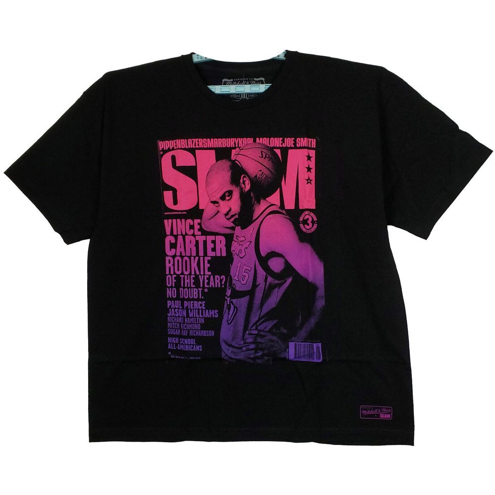 SLAM Vince Carter Raptors‎ Mitchell & Ness NBA 2XL XXL Shirt Gradient Art NWT